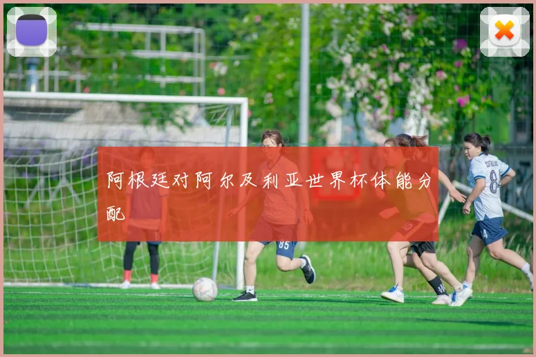 阿根廷对阿尔及利亚世界杯体能分配